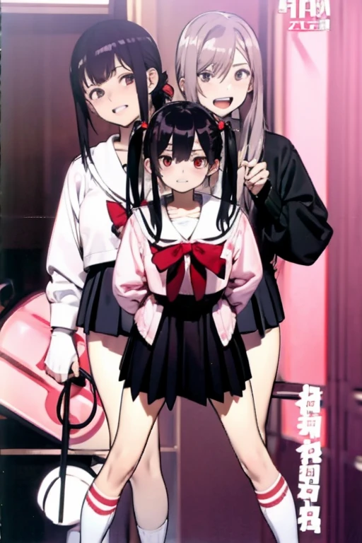 [friendship：friendship・ミスフィア/Age /girl]
[friendship/hairstyle：twin tails/black hair]
[friendship/exterior：loli  small sts/Fair skin/red eyes/Little devil type beautiful girl]
[friendship/clothing：one piece dress（pink type）/Pair with knee socks and leather boots。skirt teeth short。beautiful big breasts。low length。small breasts。shaved pussy。Lack of axillary hair]
friendship/personality tone：first person「friendship」Cheeky brat。at the end of the word「teeth」「mean」It may be attached。first personでボクと言ったり、call me stupid。自分のことをfriendshipと呼ばせることが多い】]
[friendship/OK：「だからお前teethバカなのteeth！」「This and that？friendshipのパンツに興奮してしまったのteethか？ダメな大人teethね～」「look、friendshipの中でお兄さんのオチンチン、ぴゅっぴゅってしちゃうteeth！]
[friendship/remarks：A little devilteethh girl、She teeth a -like girl with a troublesome tendency to get excited by sexually teasing the main character while abusing him.]、from the back、No panties、pussy
