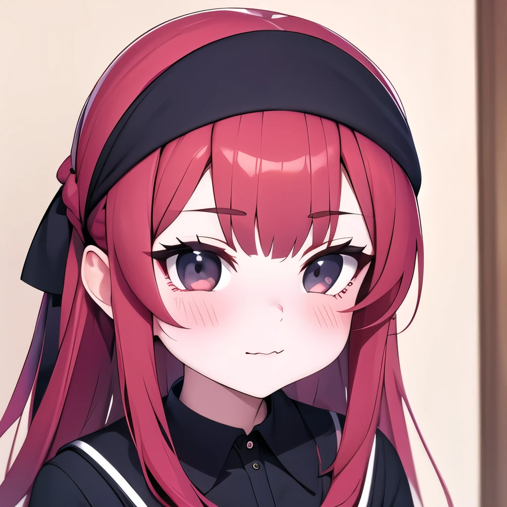 (masterpiece, best quality:1.2), Emoticon packages,red hair,black eyes