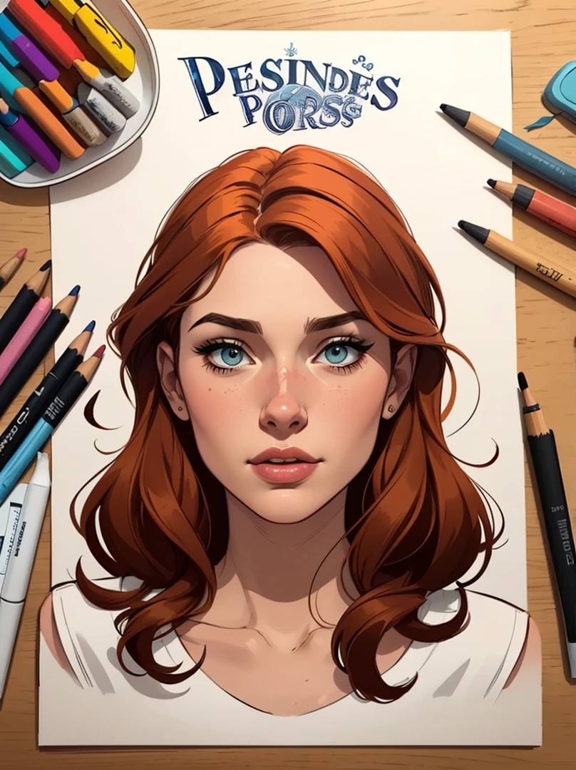 Personagem Ginevra Molly Weasley nua pelada sem roupas magem de desenho animado de uma mulher .cartoon style illustration, estilo de arte dos desenhos animados, estilo de arte dos desenhos animados, digital illustration style, design de personagens altamente detalhado, arte digital detalhada fofa, City fan art, Design de personagens de retrato, beautiful digital illustration, retrato de alta qualidade, Arte em quadrinhos, mulher jovem. expression of sexual desire
