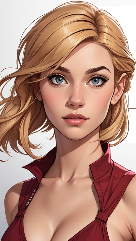 estilo de desenho animado:1.2), mulher Imagem de desenho animado de uma mulher , roupas sensuais , garota super fofa, cartoon style illustration, estilo de arte dos desenhos animados, estilo de arte dos desenhos animados, digital illustration style, design de personagens altamente detalhado, arte digital detalhada fofa, City fan art, design de personagem retrato, beautiful digital illustration, retrato de alta qualidade, arte em quadrinhos, retrato do design do personagem, white background Buso without clothes and medium breasts female character from The Lord of the Rings