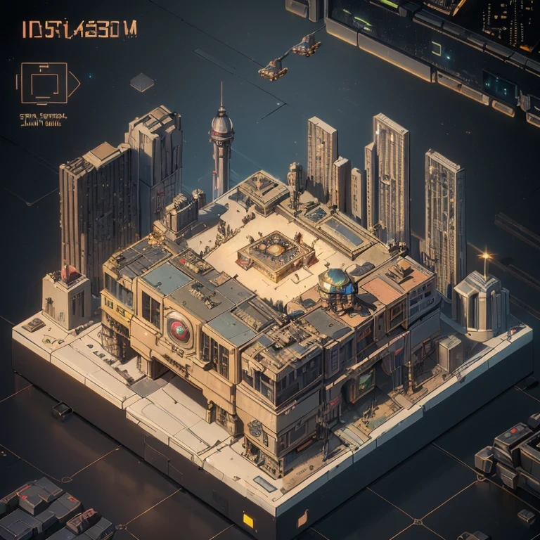 3598 lithium battery Mars realistic model, (original photo, best quality, masterpiece:1.4),Steampunk Cyberpunk 6820 Isometric City,(CyberpunkLithium Star light:1.3), Lithium Star (related to land),(in a Isometric:1.3),Isometric, (((Isometric)))