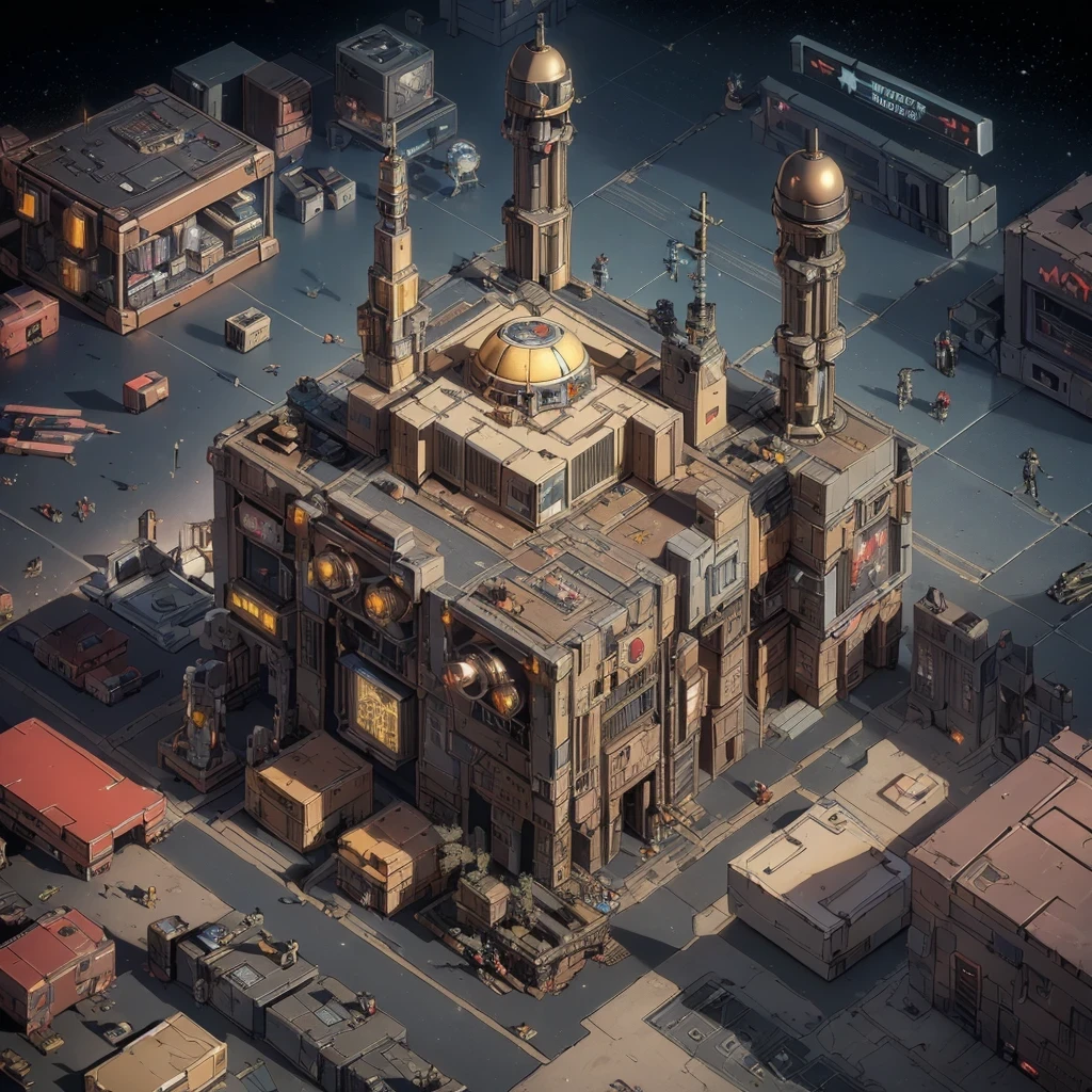 3598 lithium battery Mars realistic model, (original photo, best quality, masterpiece:1.4),Steampunk Cyberpunk 6820 Isometric City,(CyberpunkLithium Star light:1.3), Lithium Star (related to land),(in a Isometric:1.3),Isometric, (((Isometric)))