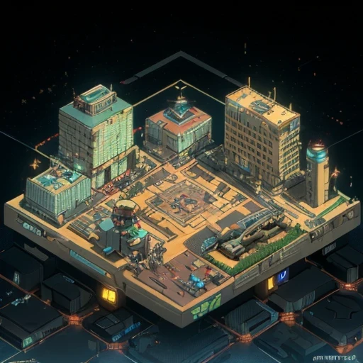 3598 lithium battery Mars realistic model, (original photo, best quality, masterpiece:1.4),Steampunk Cyberpunk 6820 Isometric City,(CyberpunkLithium Star light:1.3), Lithium Star (related to land),(in a Isometric:1.3),Isometric, (((Isometric)))