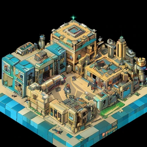 3598 lithium battery Mars realistic model, (original photo, best quality, masterpiece:1.4),Steampunk Cyberpunk 6820 Isometric City,(CyberpunkLithium Star light:1.3), Lithium Star (related to land),(in a Isometric:1.3),Isometric, (((Isometric)))
