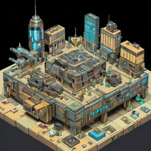 3598 lithium battery Mars realistic model, (original photo, best quality, masterpiece:1.4),Steampunk Cyberpunk 6820 Isometric City,(CyberpunkLithium Star light:1.3), Lithium Star (related to land),(in a Isometric:1.3),Isometric, (((Isometric)))
