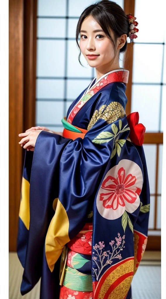 1women with kimono