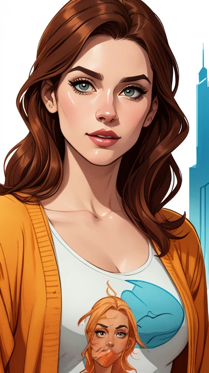 estilo de desenho animado:1.2), mulher Imagem de desenho animado de uma mulher , roupas sensuais , garota super fofa, cartoon style illustration, estilo de arte dos desenhos animados, estilo de arte dos desenhos animados, digital illustration style, design de personagens altamente detalhado, arte digital detalhada fofa, City fan art, design de personagem retrato, beautiful digital illustration, retrato de alta qualidade, arte em quadrinhos, retrato do design do personagem, white background Buso without clothes and medium breasts female character from The Lord of the Rings
