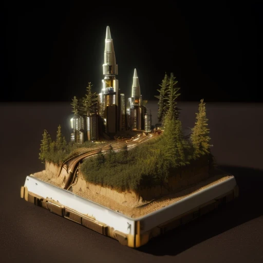 6598年Mars realistic model, (bifurcation, original photo, best quality, masterpiece:1.4),SteampunkCyberpunk6820 City,(CyberpunkMars light:1.3), Mars (related to land),(in a small nature box:1.3),Isometric, small nature, landscape on foundation,landscape,