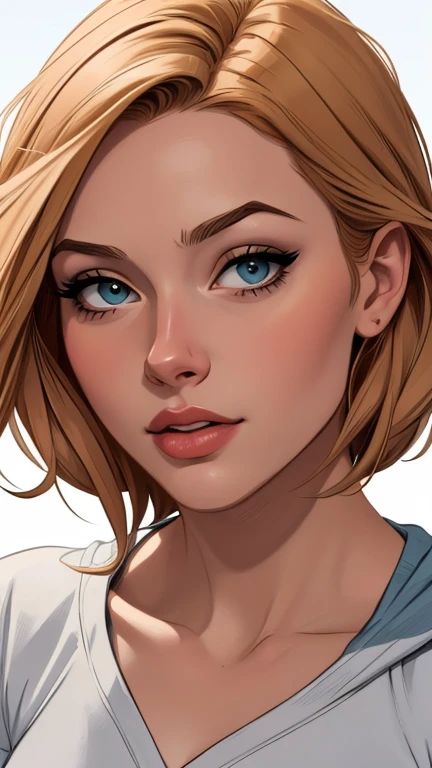 estilo de desenho animado:1.2), mulher Imagem de desenho animado de uma mulher , roupas sensuais , garota super fofa, authoritarian would be facial expressioncartoon style illustration, estilo de arte dos desenhos animados, estilo de arte dos desenhos animados, digital illustration style, design de personagens altamente detalhado, arte digital detalhada fofa, City fan art, design de personagem retrato, beautiful digital illustration, retrato de alta qualidade, arte em quadrinhos, retrato do design do personagem, white background Buso without clothes and medium breasts female character everyone in Scream the movie actresses