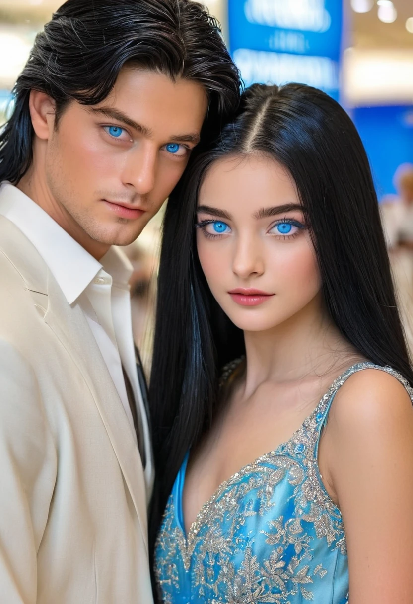 A tragic couple story the girl was long black hair, rich and beautiful and The boy was handsome,rich man with a beautiful blue eyes they are attending the symposium at the mall