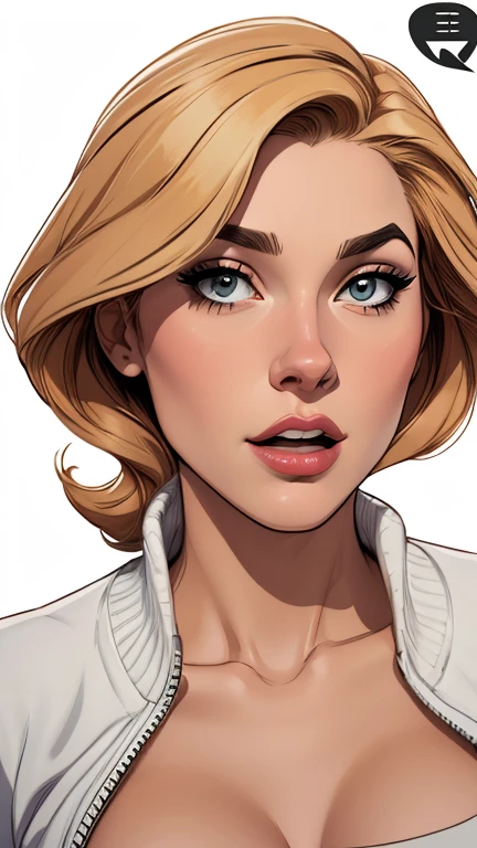 estilo de desenho animado:1.2), mulher Imagem de desenho animado de uma mulher , roupas sensuais , garota super de prazer sexual, authoritarian would be facial expressioncartoon style illustration, estilo de arte dos desenhos animados, estilo de arte dos desenhos animados, digital illustration style, design de personagens altamente detalhado, arte digital detalhada fofa, City fan art, design de personagem retrato, beautiful digital illustration, retrato de alta qualidade, arte em quadrinhos, retrato do design do personagem, white background Buso without clothes and medium breasts female character everyone in Scream the movie actresses