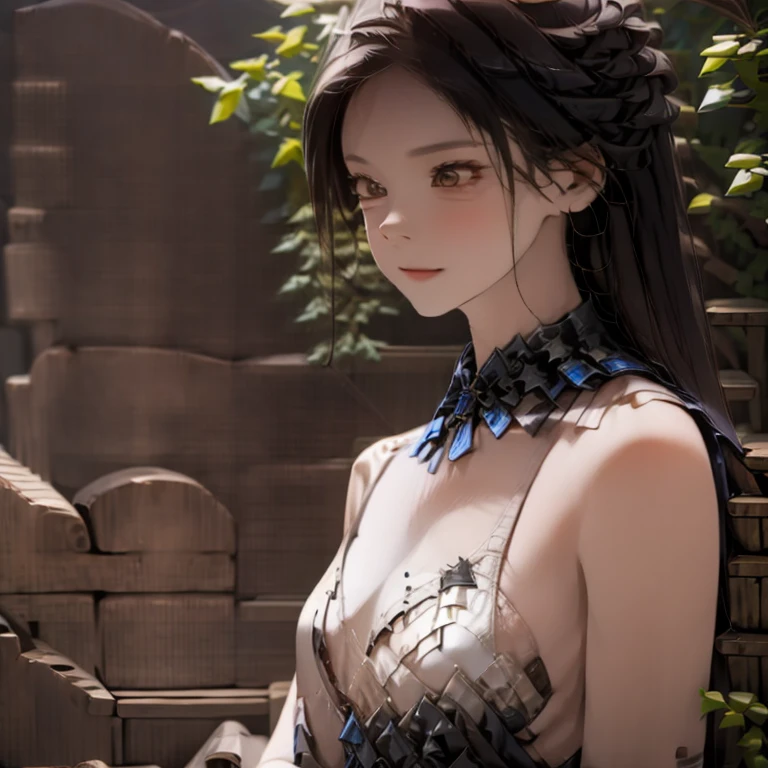 1 Girl, St. Louis (Blue Track), Standing, Torso, Dress, Silver Dress, (Revealing Clothes:1.3), Scenery, Lolita, Small Breasts, 15 Years, Aniri, Best Quality, Ultra High Resolution,