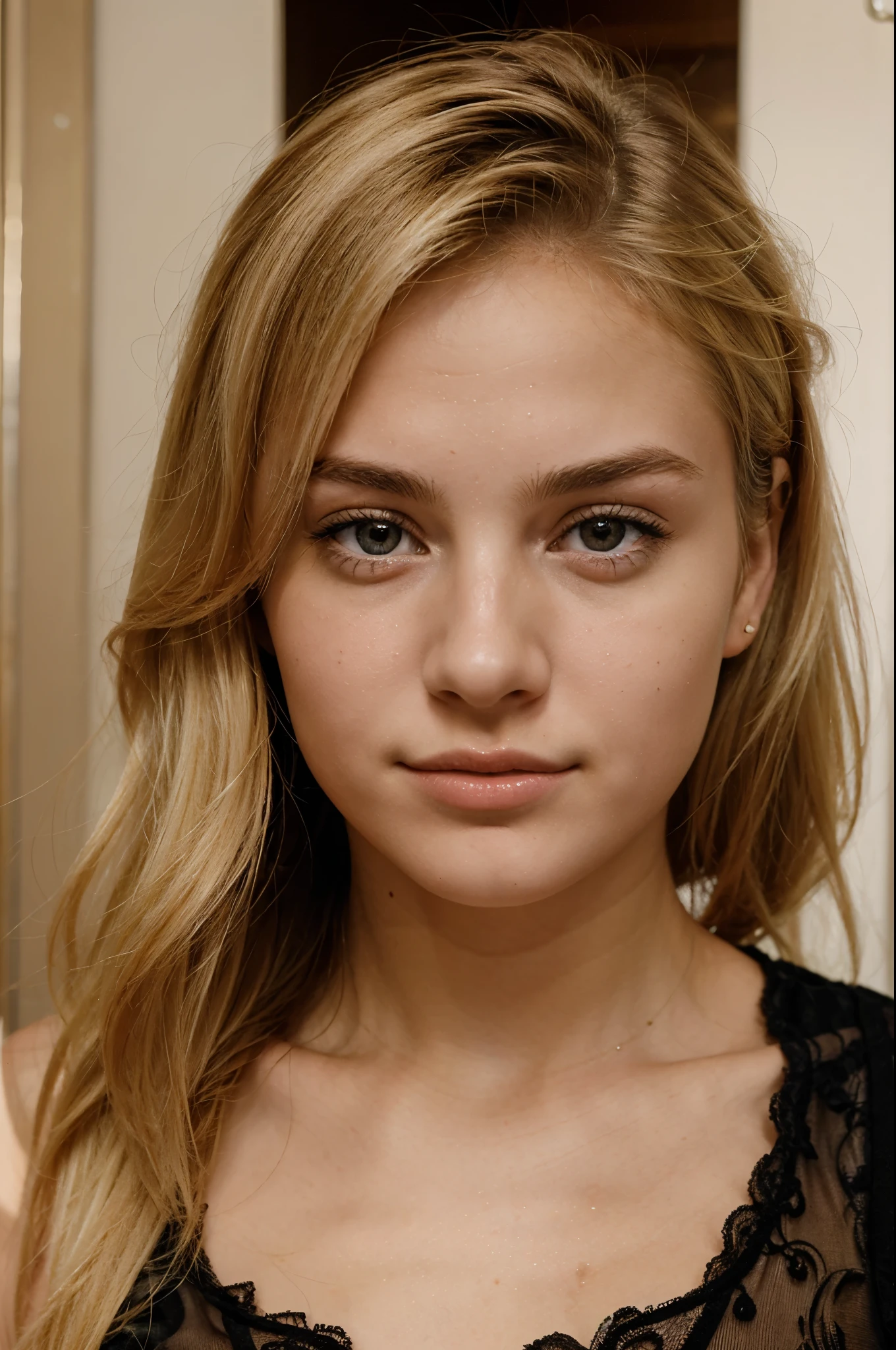 Jeune fille de 19 ans, blonde, idiote, rich and superficial, self-centered and naive