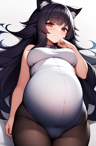 pregnant with many girls, Have cat ears,Pregnant, birth, work、A belly so huge that it can&#39;t exist in reality、Belly on the verge of bursting、Looks very painful、small face、Giant belly、Big belly、、masterpiece、embarrassed look、Are fat、Belly bigger than body、Exposed、big breasts