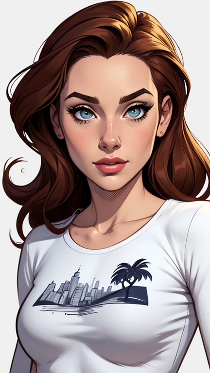 Personagens femininas Anjos animado:1.2), mulher Imagem de desenho animado de uma mulher , roupas sensuais , garota super fofa, cartoon style illustration, estilo de arte dos desenhos animados, estilo de arte dos desenhos animados, digital illustration style, design de personagens altamente detalhado, arte digital detalhada fofa, City fan art, design de personagem retrato, beautiful digital illustration, retrato de alta qualidade, arte em quadrinhos, retrato do design do personagem, white background Buso without clothes and medium breasts