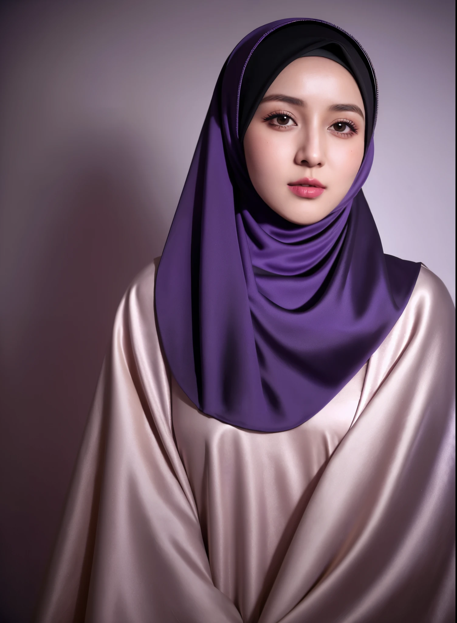 1 girl, hijab, super detail, realistic,
