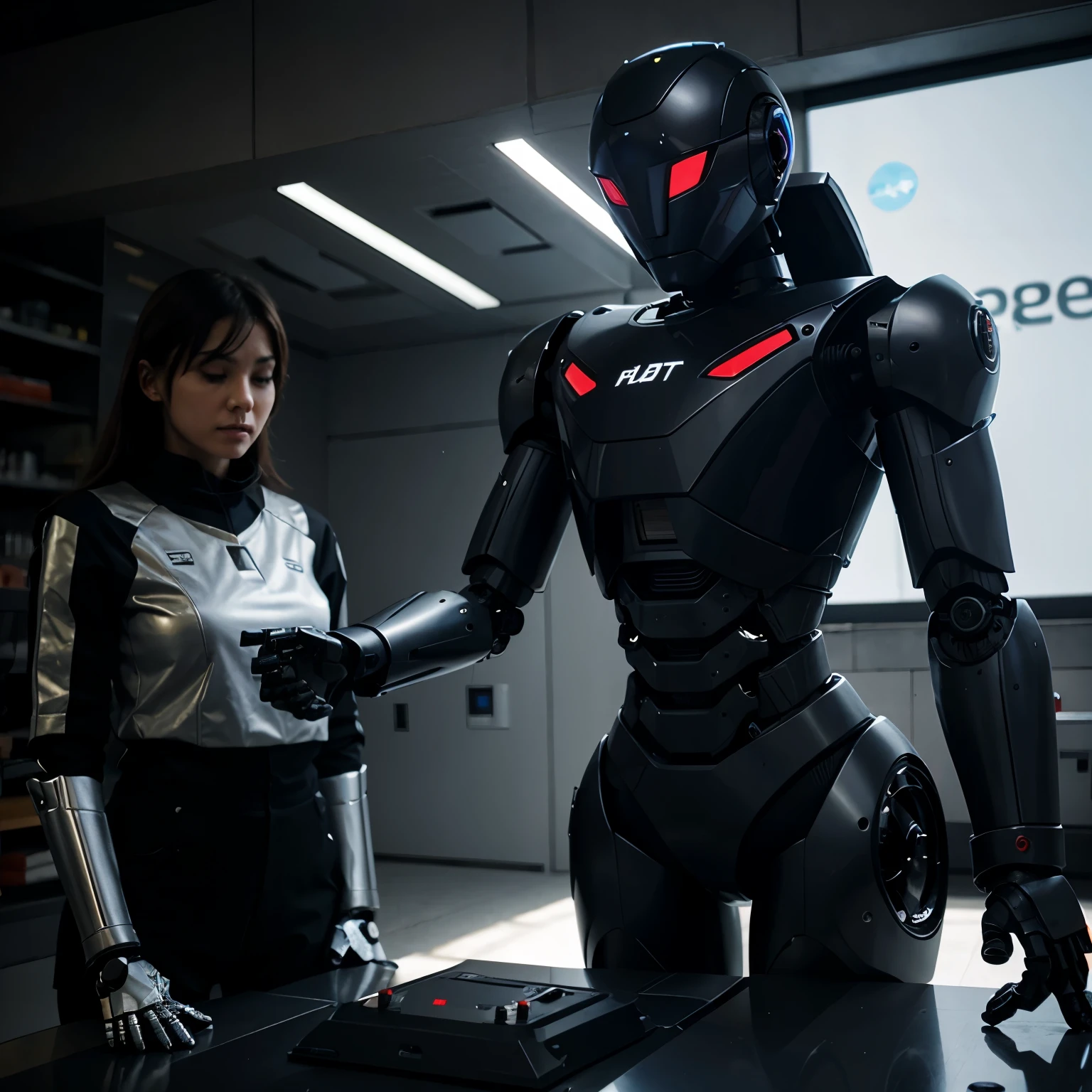 Robot fucks people