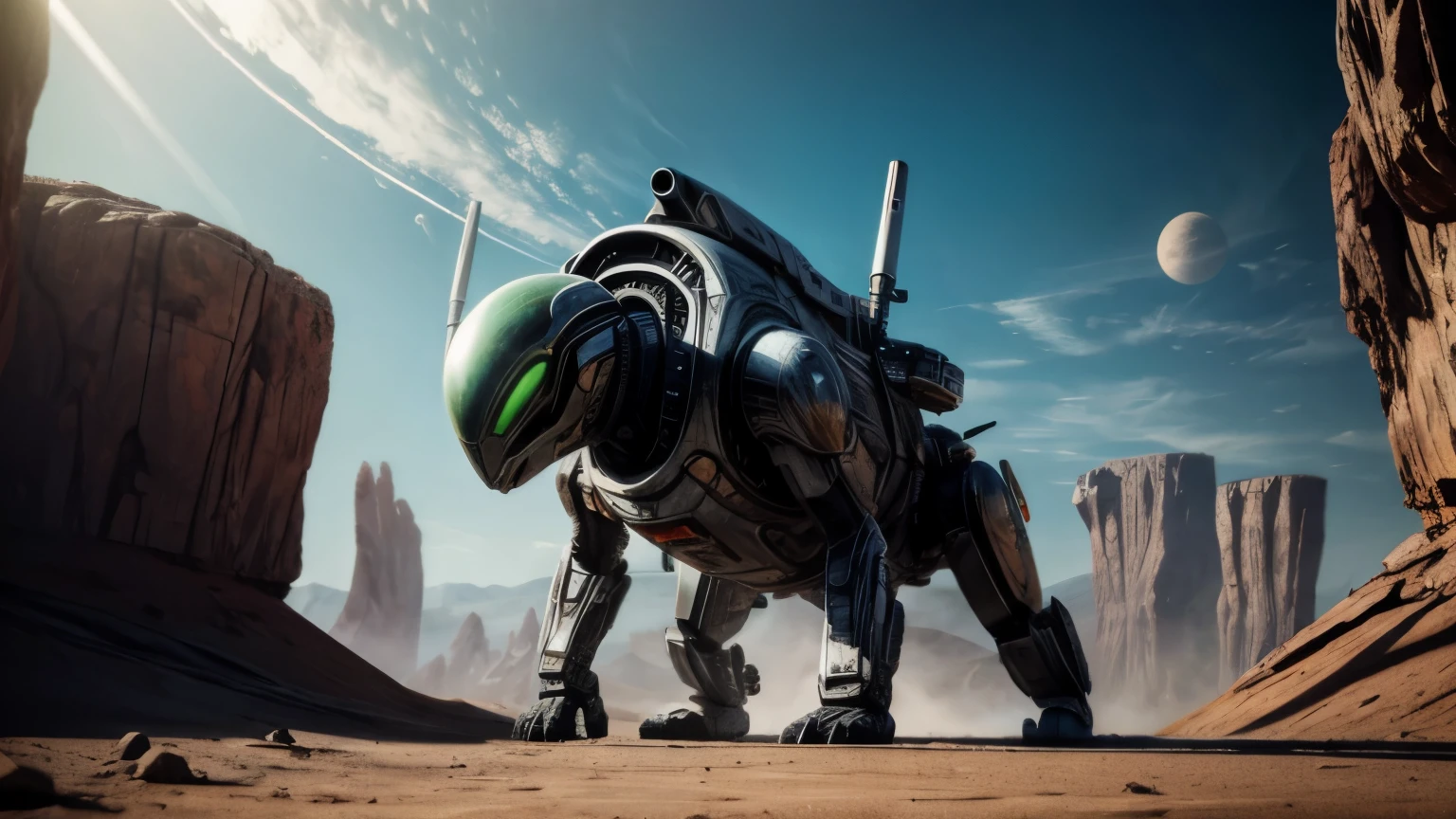 alien planet, epic, dinamic, scifi, futuristic, realistic, 8k, overallDetail:1.5