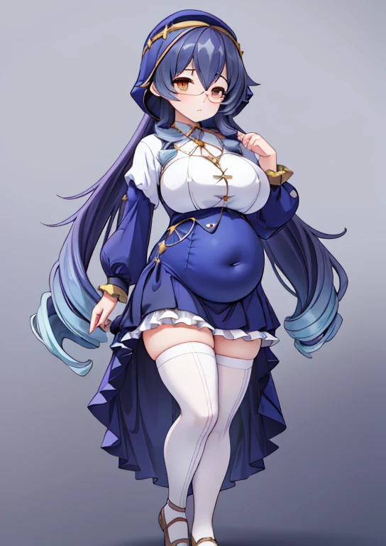(Full body), Una imagen de Nahida embarazada