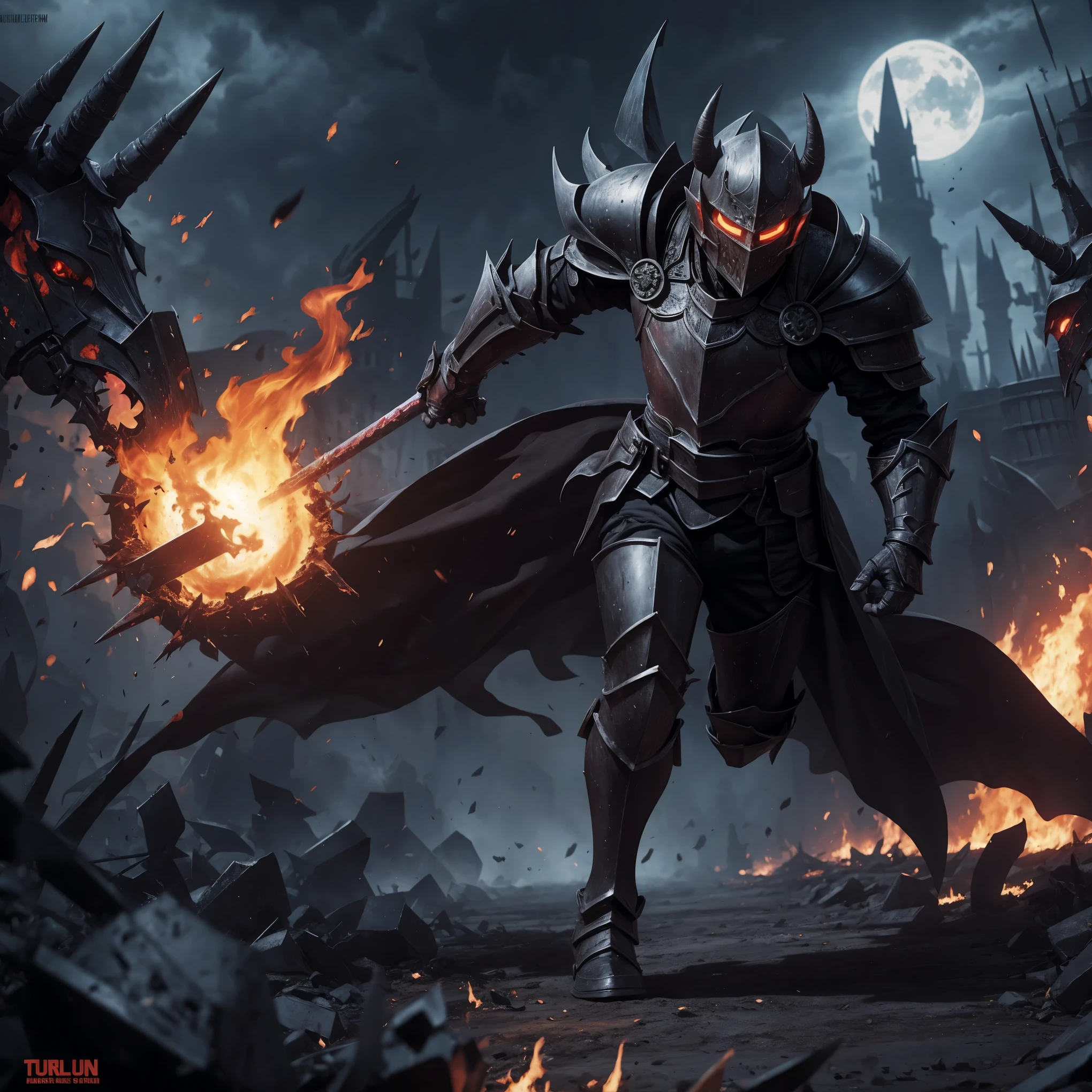 hellish black knight run