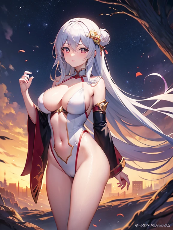 anime girl, anime goddess, cute naked anime waifu, guweiz, alluring beautiful anime woman, beautiful anime woman, beautiful anime girl, guweiz on Artstation pixiv, guweiz on Artstation pixiv, kawacy, detailed clean anime art, works detailed anime art, naked, naked, big,