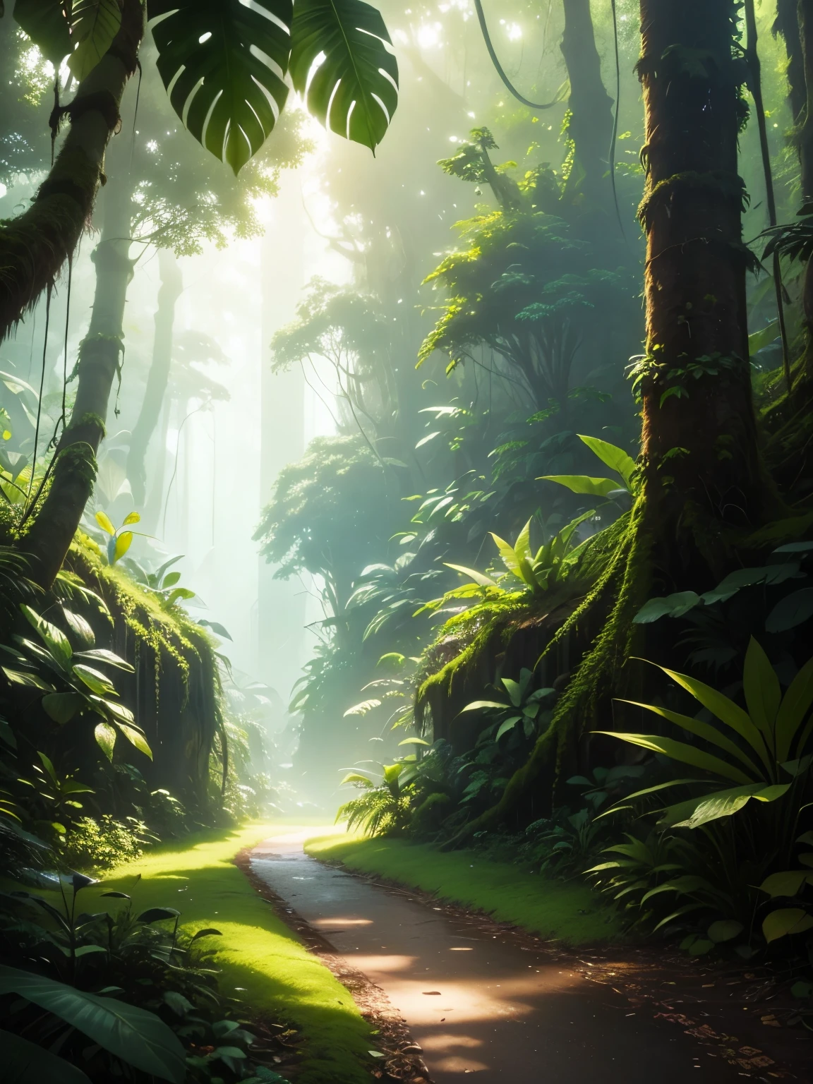 rainforest, ultra detailed, high quality, 8k resolution