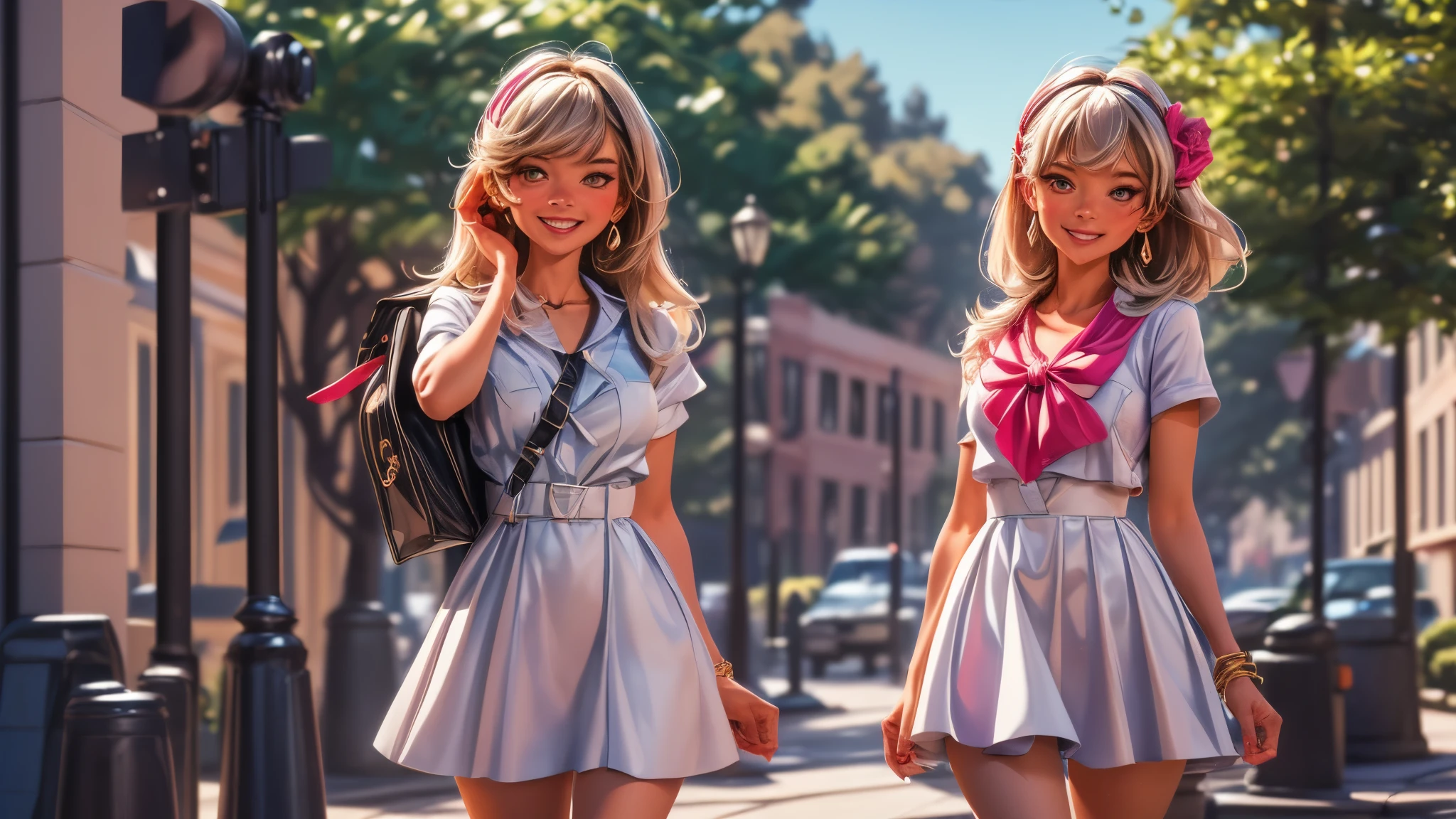 huge pussy、Run to school with a girl on your back