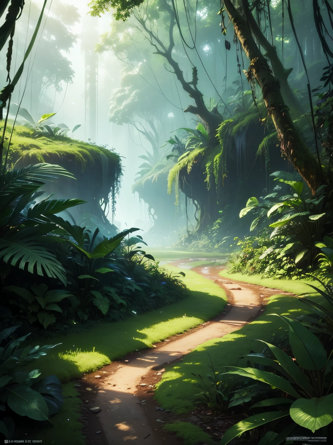 rainforest, ultra detailed, high quality, 8k resolution