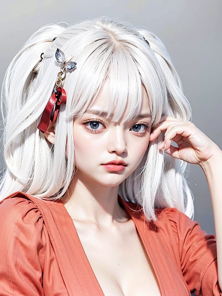 1girl with white hair,detailed,high resolution,unreal engine,masterpiece