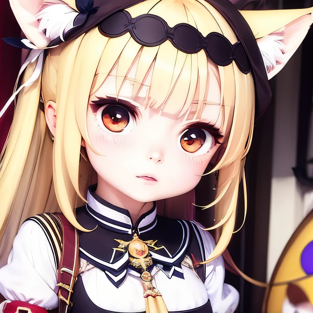 (masterpiece, best quality:1.2), Emoticon packages,red eyes，white hair，fox ears，pitiful，blush，looking down