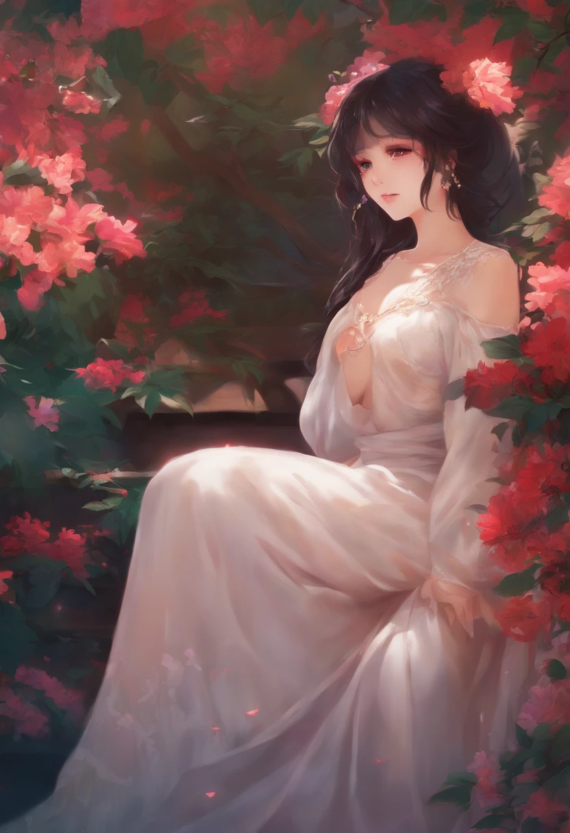 ((Looking back)), ((full bodyesbian)), ((Realistic)), ((From behind, From below)), (((off-the-shoulder clothes))), Beautiful young girl, Beautiful Korean model, Nice face, shyexpression, Long black hair,huge tit,Expose cleavage curls, 耳Nipple Ring, By bangs, ((slender leg)), (cold light, the night, starrysky), ((at winter season, nevando)), (((White sweater, Short black skirt, There are broken flowers on the skirt)), Detailed scenes, the detail,Hyper-detailed, ((correct hand)), (anatomy correct), (best qualtiy,tmasterpiece)