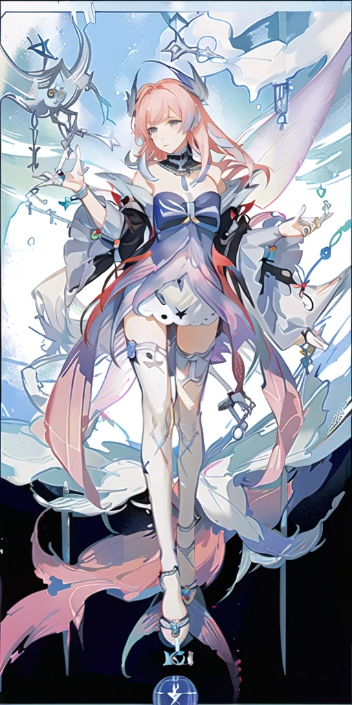 (golden ratio:1.2),(rose doodle:1.2),(Fault color:1.3),[(white色背景:1.4)::10],(full body lesbian:1.2),(Super detailed:1.3),(tarot cards:1.6),(Grandiose(tarot cards):1.6),(Paper:1.2),(Fairy:1.6),(Fairy的翅膀:1.2),Full body female love,hanging in the air,(cruel:1.2),(Baby Pink Hair),(butterfly hair accessories),(floral hair accessories:1.0),((sandals,Locket)),(Colorful cocktail dress:1.0)+(loose sleeved jacket:1.3)+(Flowing colorful tassels and ribbons:1.2 ),(white:1.2),(Colored ink Paper flowers:1.2),(Sea of colorful flowers:1.3),(Chaotic geometry:1.3),(negative space:0.8),(Board:1.3 ), (Ether color ink flow:1.3)