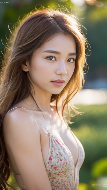 Dark brown hair、Light brown eyes、Japanese actress、 Lady、I am about 40 years old...........、(Intricate details:1.2)、 (Ultra-high resolution:1.2)、Ultra-high resolution、(Finely tuned)、(Detailed facial features)、Hmph、8K resolution、D cup size breasts、Long Hair、white　TulleTop、FrillsTop、Tulle　Frills　Top、Denim pants、Basking in the sunshine、summer、hot、Trending Fashion、2024、Open your chin a little、Open your mouth a little、Take your own photo with Paris&#39; fashionable street as the backdrop、Windblown Hair、