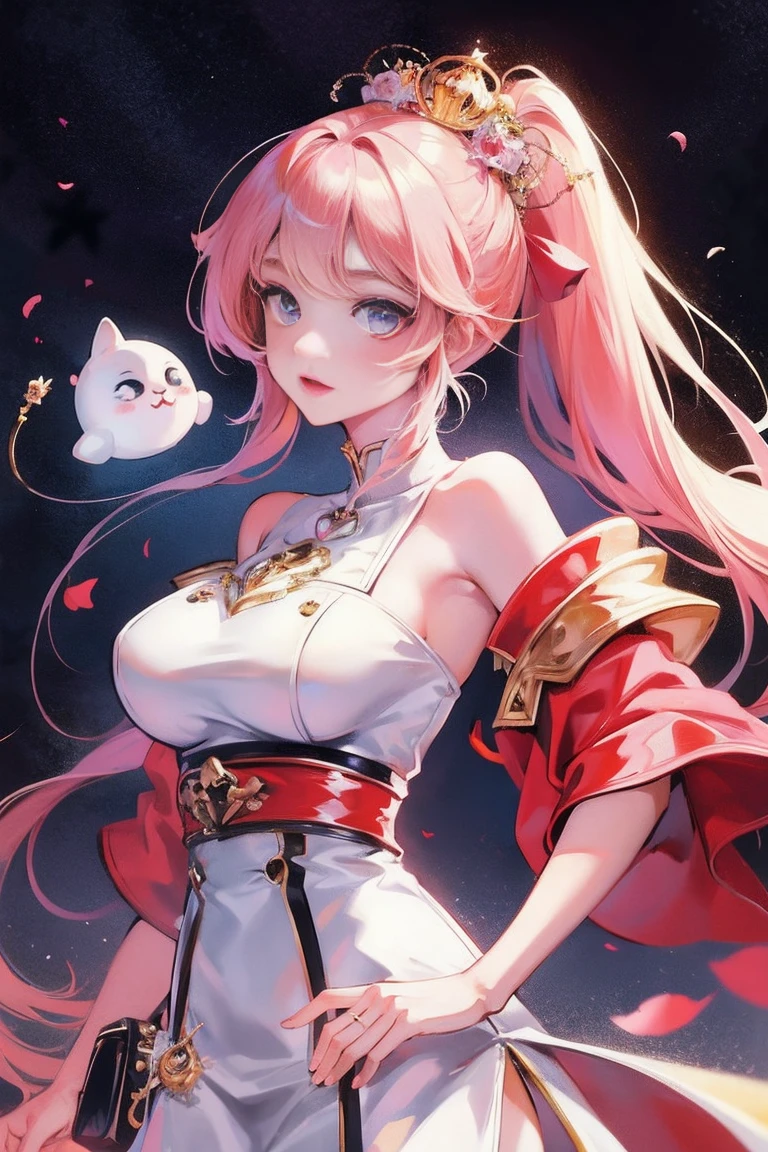 cute girl,big eyes、Heartthrob、anime big breasts、starry eyes、Bright Eyes、beautiful turd、kawaii、fantasy art,Barbico