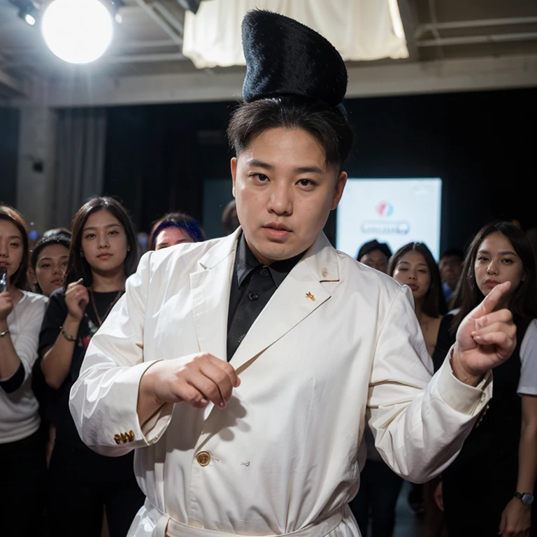 kim jong-un dance le hip-hop dans un concours en mode gangsta