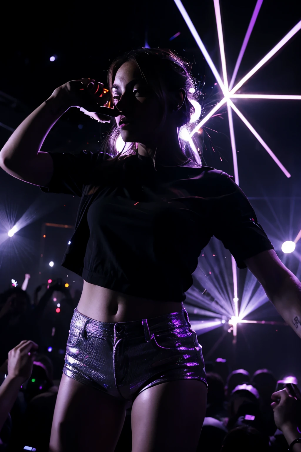 techno party lasershow