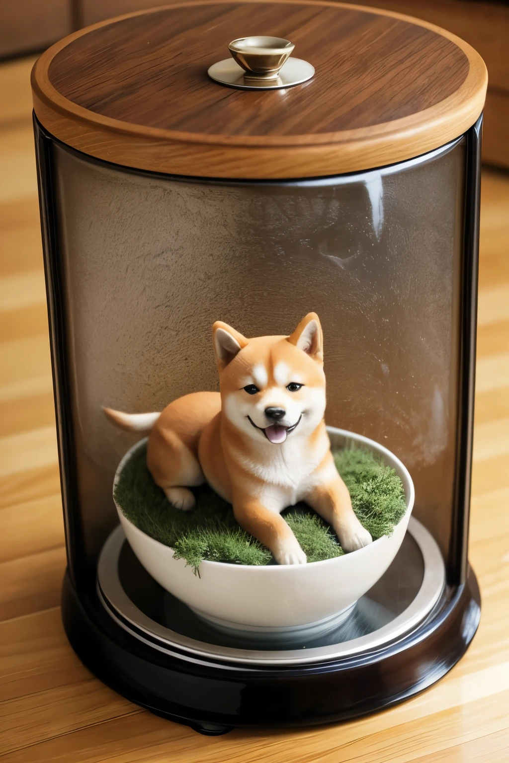(((surreal)))、cute、Shiba Inu