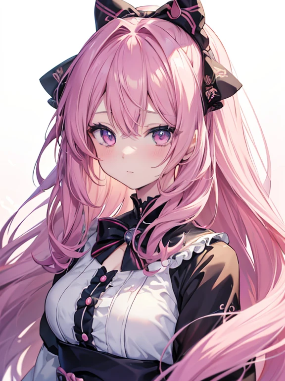Anime girl with long hair and bow, Best anime 4k konachan wallpaper, detailed portrait of an anime girl, Detailed digital anime art, zerochan art, portrait anime girl, clean and meticulous anime art, style of anime4 K, Anime art wallpaper 8 K, portrait of cute anime girl, Portrait of an anime girl, Anime art wallpaper 4k