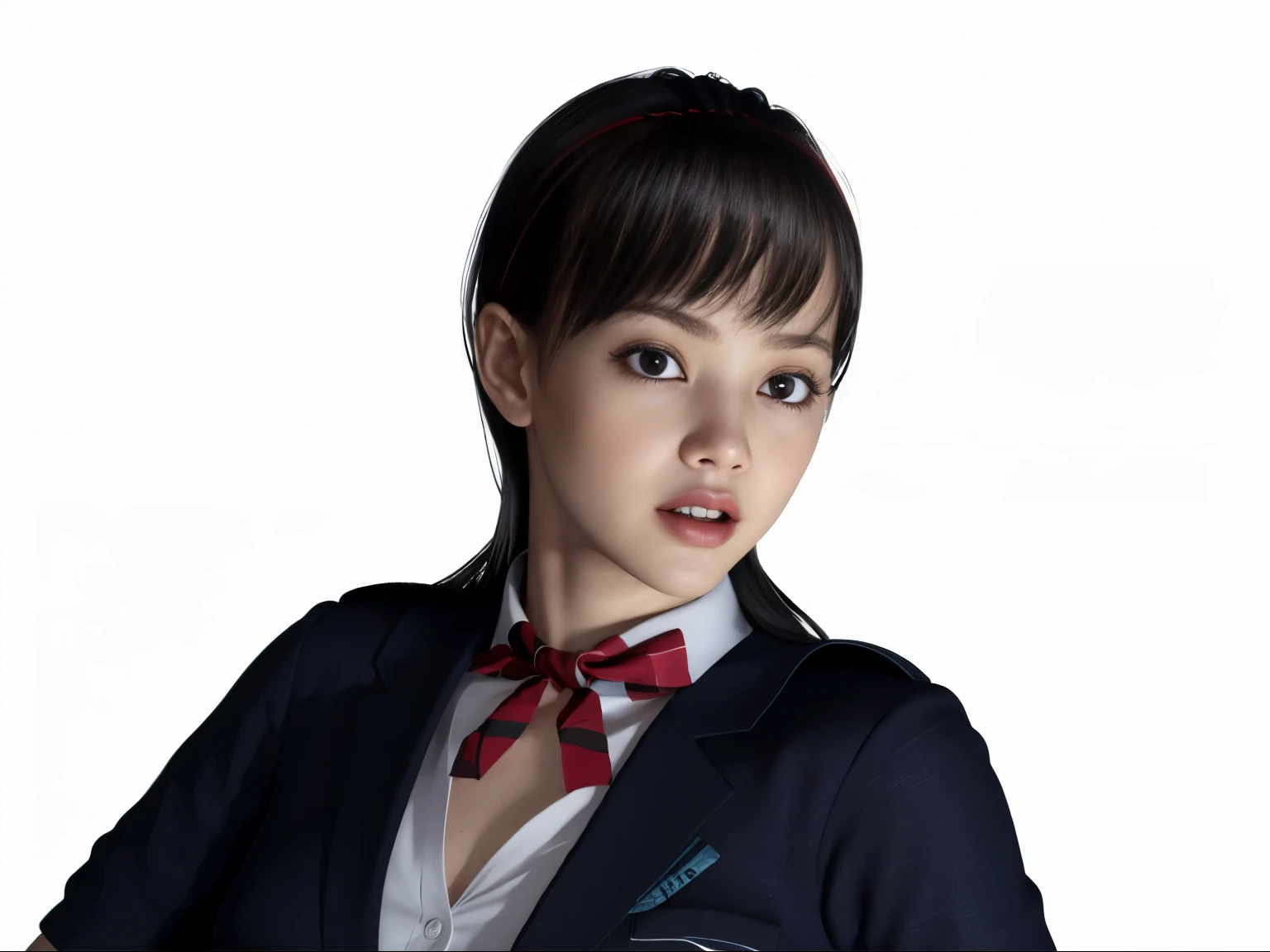 (8K, highest quality, masterpiece:1.2), (realistic, photo-realistic:1.37), Super detailed,highest quality, ultra high resolution, professional lighting, photon mapping, radio city, Physically based rendering, cinematic lighting, late night path,written boundary depth, sharp focus,sunbeam, good composition,(Bokeh:1.2) 1 girl,alone,(whole body), (closed mouth),fine and beautiful eyes, stop temporarily, tight waist,Japanese high school girl, black hair,messy hair,long hair fluttering in the wind,(Ulzzang-6500:1.2)
mix 4, hiqcgbody