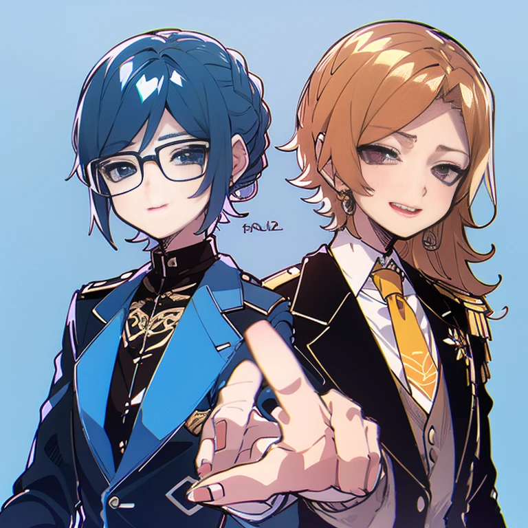 2D anime style,Anime Mo Art Style,Jazz & Rosla,Cute art style,иллюстрация anime style,Attractive guy,GPA,Keen eyes,from Kamagurka,In clean, clean style, clean, anime style, anime art style, whole body commission