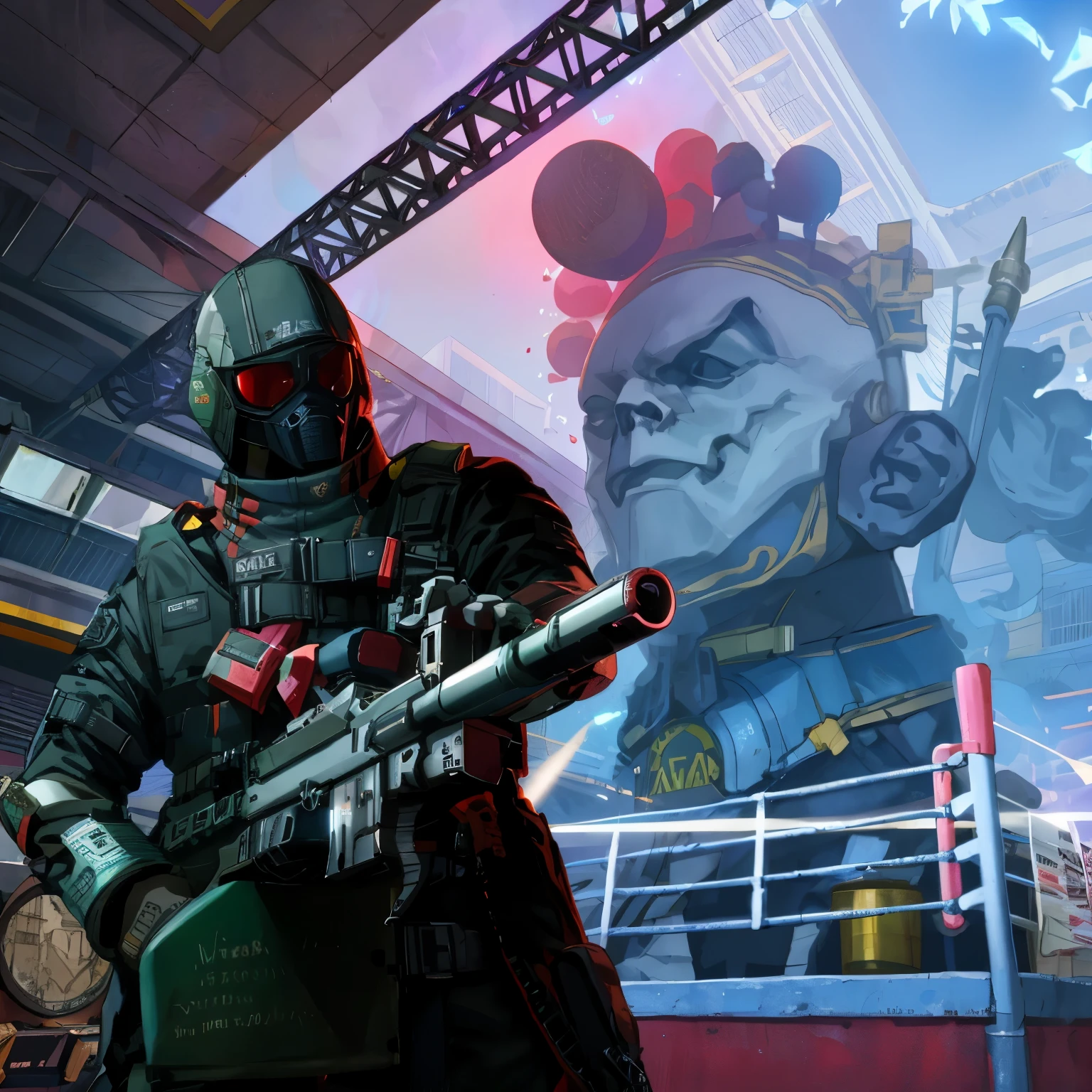 make it as realistic as possible, respect the original details, observe the original colors, observe the background in detail, combat effects