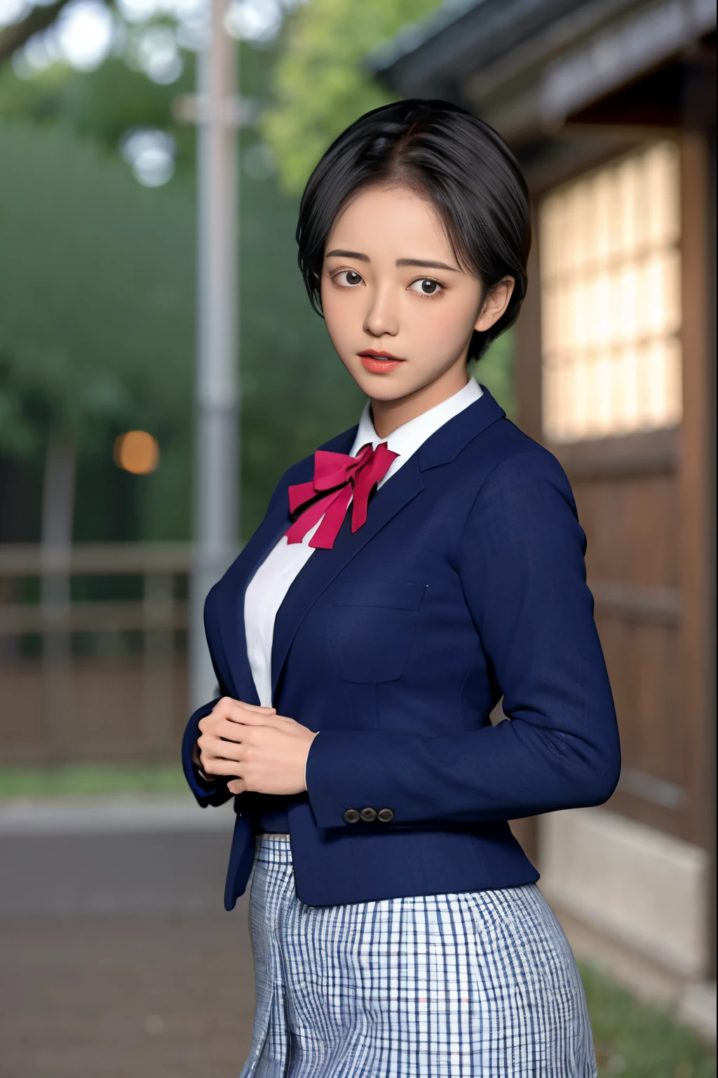 (8K, highest quality, masterpiece:1.2), (realistic, photo-realistic:1.37), Super detailed,highest quality, ultra high resolution, professional lighting, photon mapping, radio city, Physically based rendering, cinematic lighting, late night path,written boundary depth, sharp focus,sunbeam, good composition,(Bokeh:1.2) 1 girl,alone,(whole body), (closed mouth),fine and beautiful eyes, stop temporarily, tight waist,Japanese high school girl, black hair,messy hair,long hair fluttering in the wind,(Ulzzang-6500:1.2)
mix 4, hiqcgbody