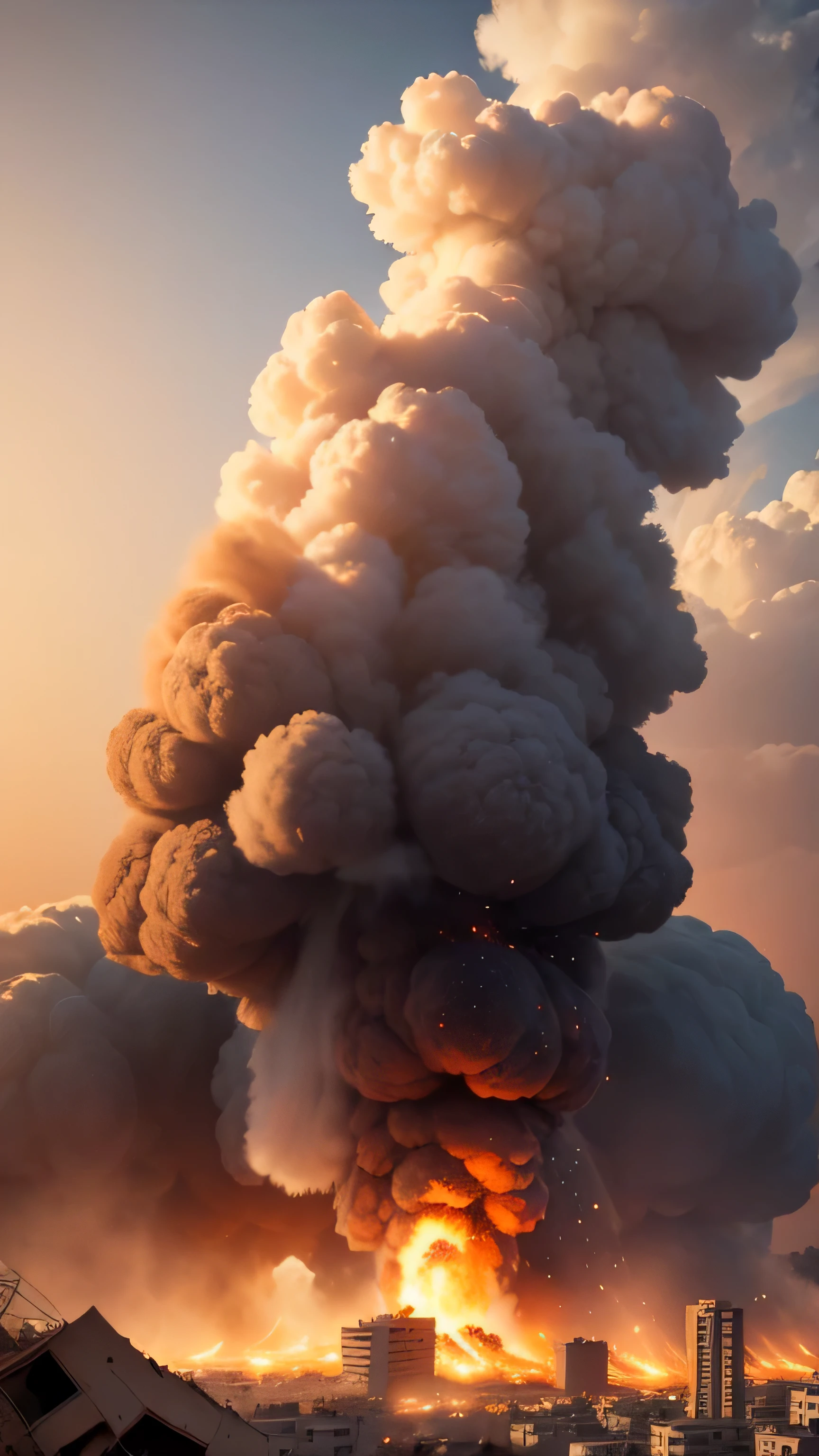 Beirut explosion, 8k, high quality
