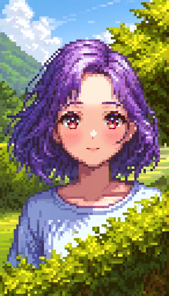 (best quality,4k,8k,highres,masterpiece:1.2),ultra-detailed,(realistic,photorealistic,photo-realistic:1.37),colorful flowing hair,vibrant expression,dreamy landscape,oil painting style,soft lighting,portrait,landscape,impressionism,pastel colors,full body pixel art style