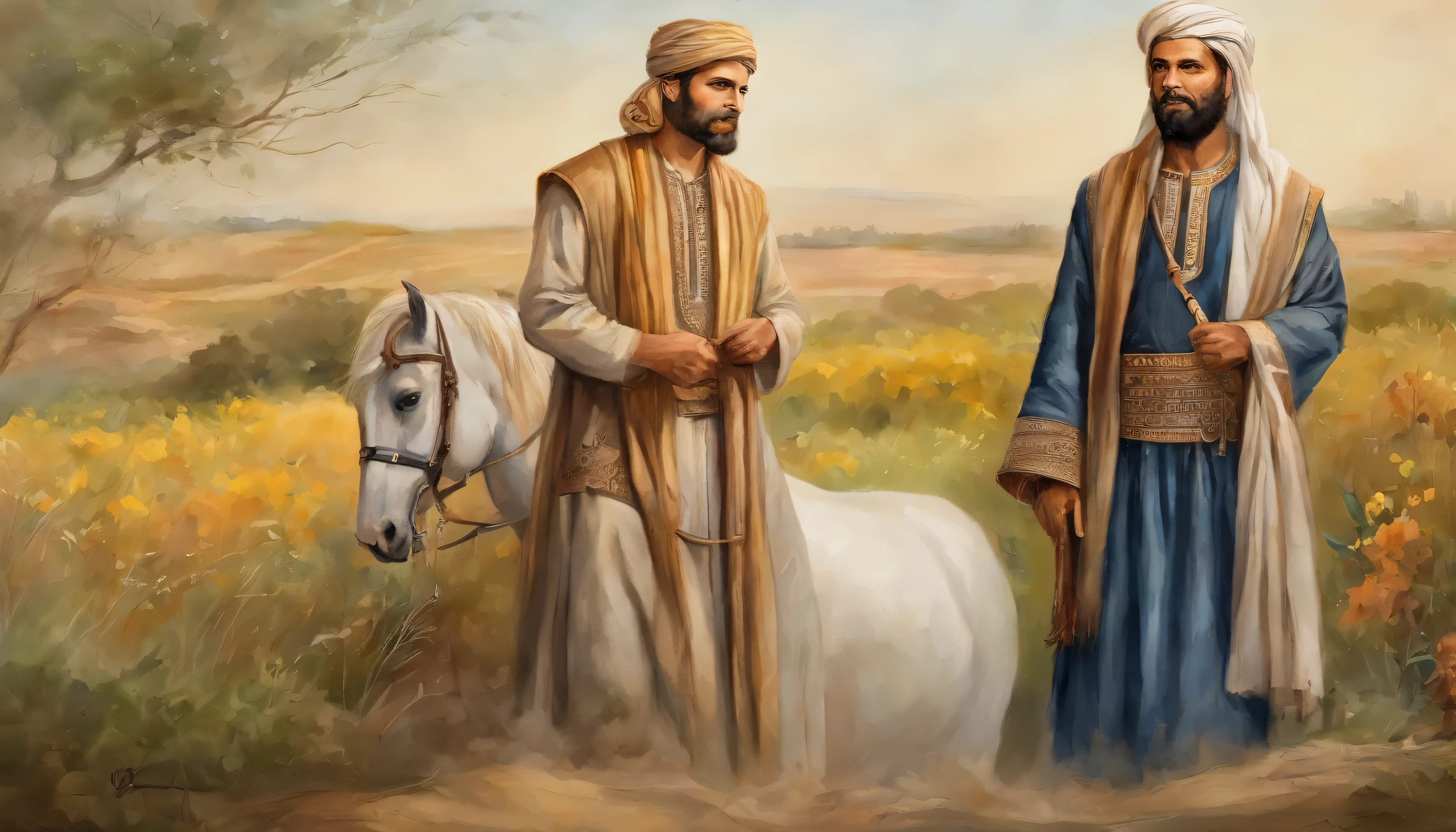 (full body, wide angle clean coherent scene:1.2), (Germanic:1.3) (man:1.0),  (sickly-pale:1.2) (surrounded by river:1.2), (bony brow,:1.2) (), (simple cloak, loincloth, , arabian outfit,:1.0) (orientalism painting by Jean Leon Gerome:1.2), (1970s grainy analog, pores:1.0) <lora:ori4:0.3>