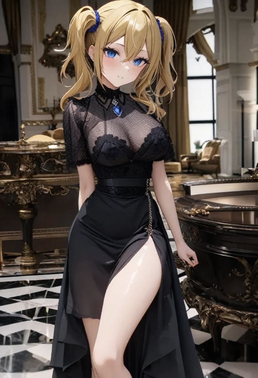 high resolution,High precision,8k images,1 girl.solo, inside a luxurious mansion, Hayasaka_Ai(Love isWar)