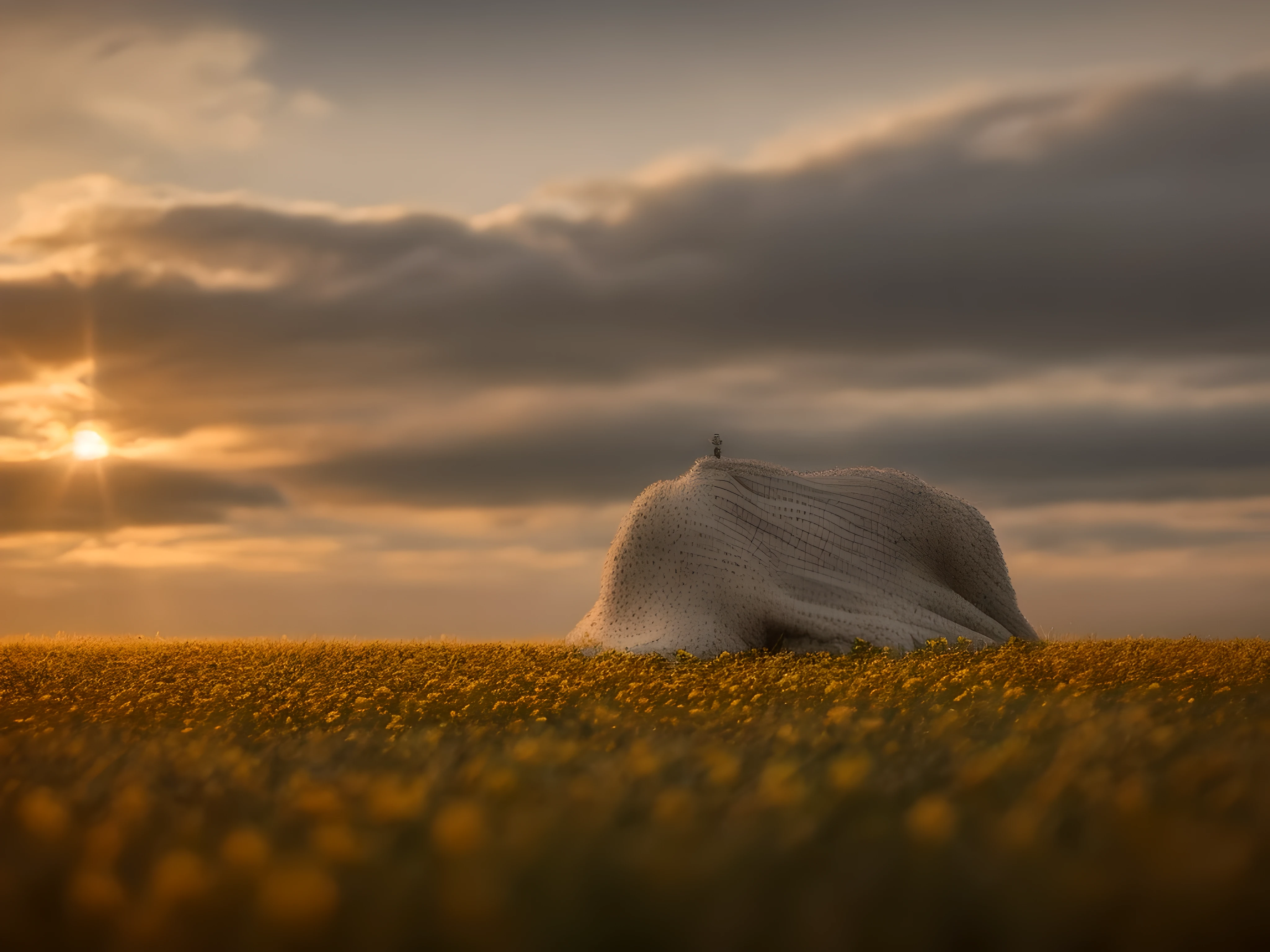 grassland,flowers,trees,sunrise,sea of clouds,amazing,fine details,(Beautiful and detailed light), high quality photography,Clear details and layers,No noise,no particles,strong light and shadow,perfect details,(RAW photos,best quality),8K, masterpiece,Award-winning works,(reality,photo reality:1.3),masterpiece,extremely delicate and beautiful,high resolution,Original,perfect lighting,(Extremely detailed CG:1.2),Unite,
