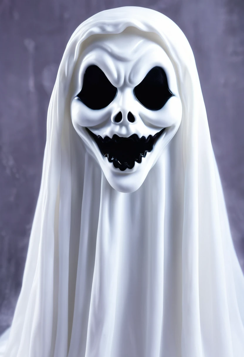 Scary Ghost face figure