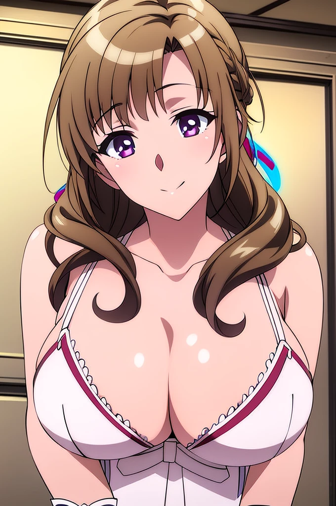 1Girl, Mamako Oosuki In the anime Okaasan Online, Very big breasts, Very detailed 