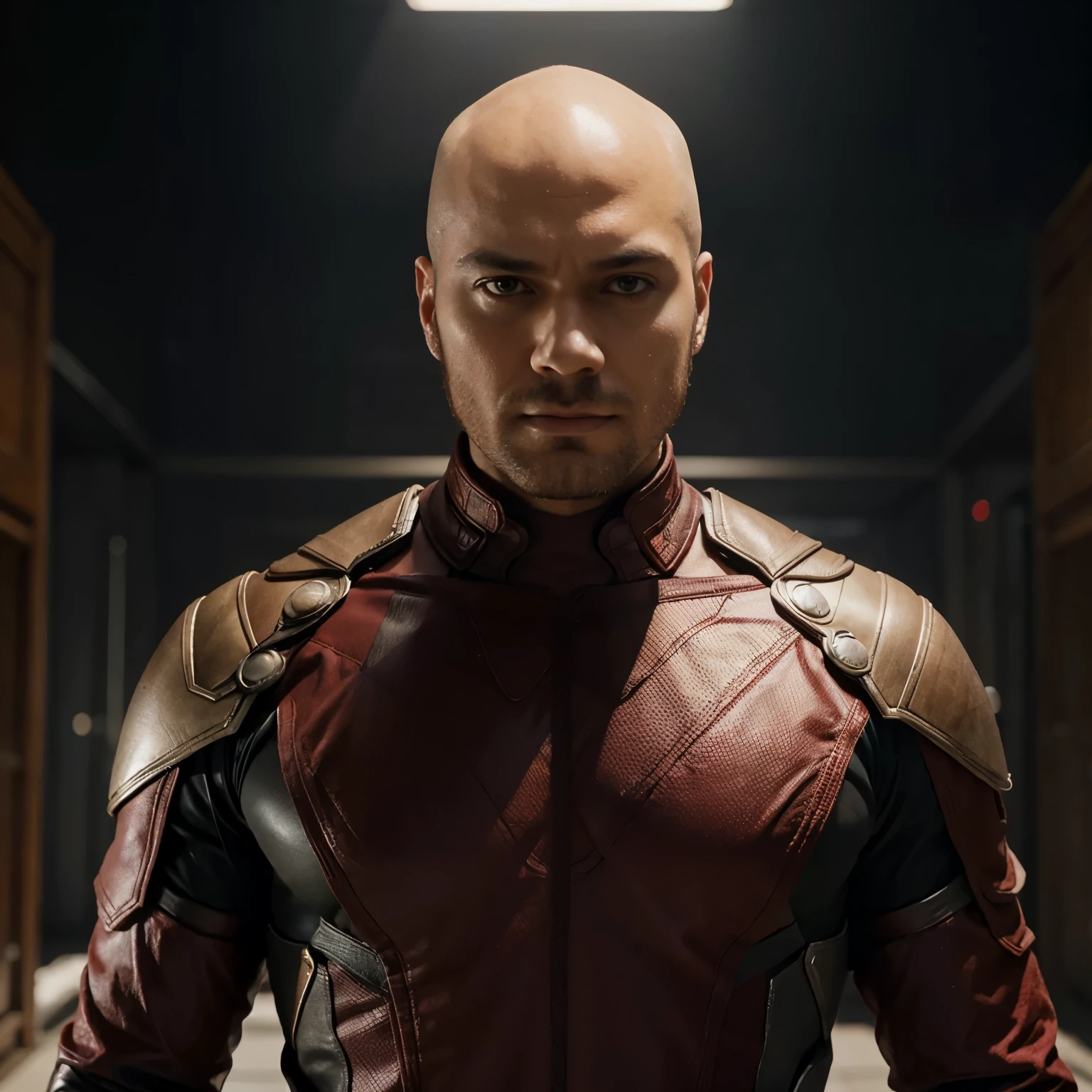 (Homem com cabelos ruivos longos) (estilo marvel)